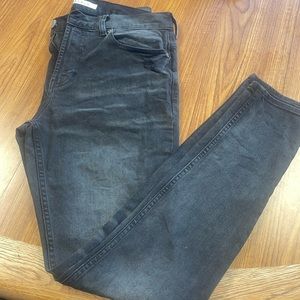 Men’s black stacked skinny PacSun Jeans 👖